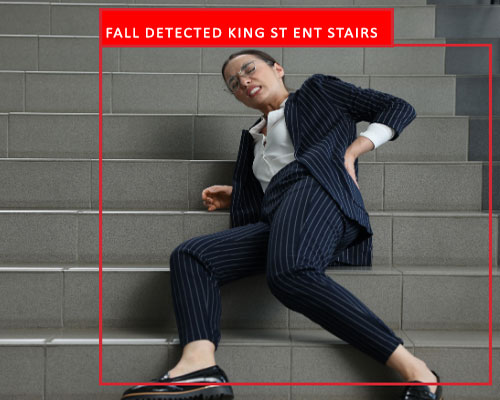 stairs fall