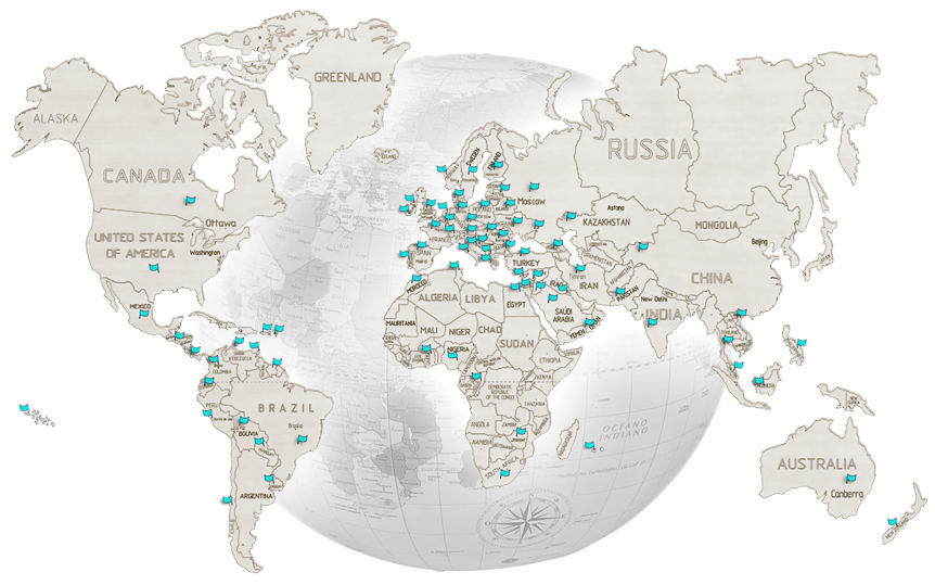 UR Fog Fog Security Global Presence Map